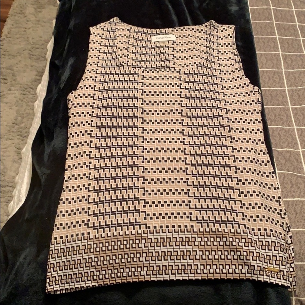 Calvin Klein Pattern Tank Top